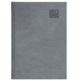 Kalendarz książkowy (terminarz) SREBRNY aluminium TYGODNIOWY A5 (237 A5TB)