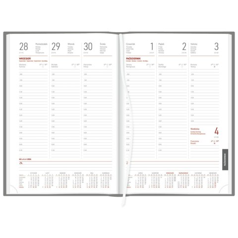 Kalendarz książkowy (terminarz) A4