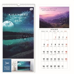 Kalendarz ścienny motywujący 220mm x 460mm Interdruk (Magia)