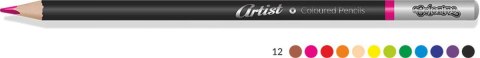Kredki ołówkowe Artist colorino 12 kol. Patio (65498PTR)