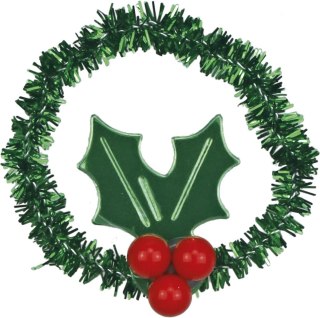 Ozdoba świąteczna Craft-Fun Series wianki Titanum (25YQ0513-1)