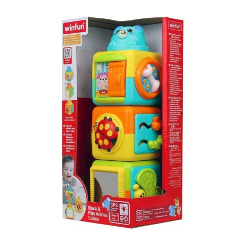 Zabawka edukacyjna kostki sensoryczne Anek (250112)