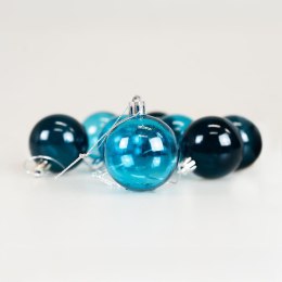 Bombki Zestaw bombek transparentnych (8 szt.) - niebieskie Arpex (BN6538NIE-6149)