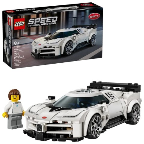 Klocki konstrukcyjne Speed Champions Samochód Hipersamochód Bugatti Centodieci Lego (77240)