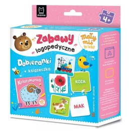 Książka dla dzieci Mały miś to lubi! Zabawy logopedyczne. Aksjomat