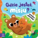 Książka dla dzieci Otwórz okienko! Gdzie jesteś, misiu ? Aksjomat