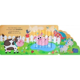 Książka dla dzieci Ruchome obrazki. Na wsi Aksjomat