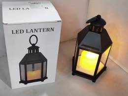 Lampka dekoracyjna z ruchomym płomieniem, pięciokątna, 21x12cm Adar (624887)