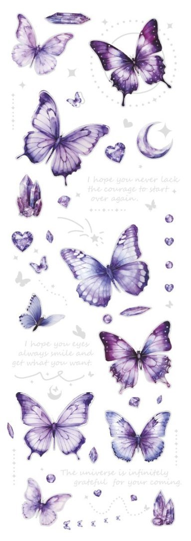 Naklejka (nalepka) Craft-Fun Series Naklejki foliowe 6 plansz Titanum (25YZ015)