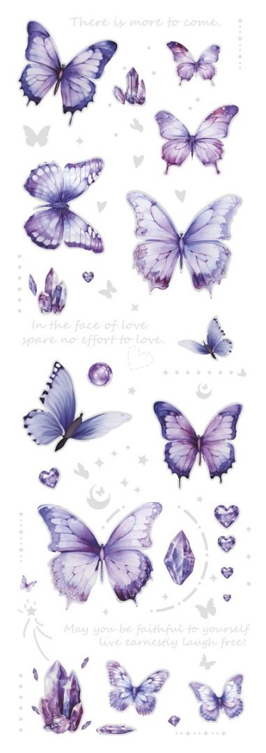 Naklejka (nalepka) Craft-Fun Series Naklejki foliowe 6 plansz Titanum (25YZ015)