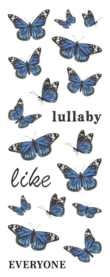 Naklejka (nalepka) Craft-Fun Series Naklejki foliowe 6 plansz Titanum (25YZ017)