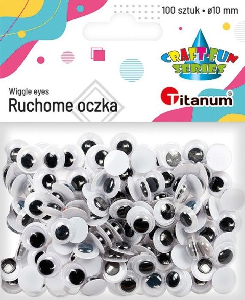 Oczka Craft-Fun Series 10mm 100 szt Titanum (O003)