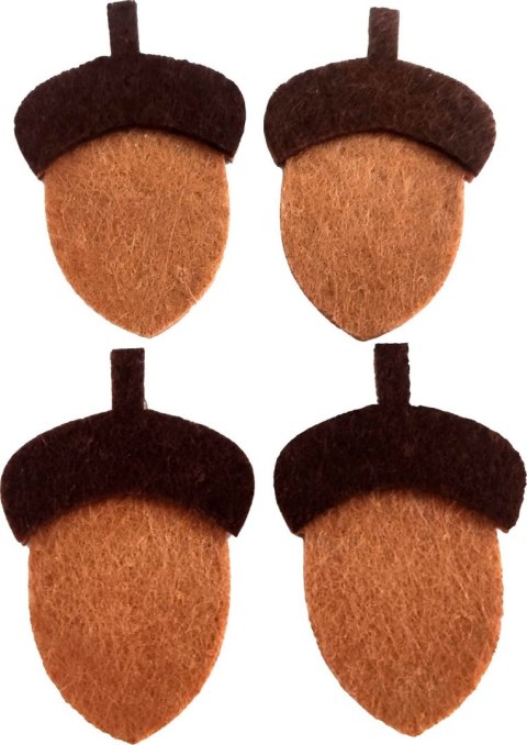 Ozdoba filcowa Craft-Fun Series Żołędzie Titanum (EA974)