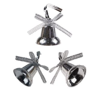 Ozdoba świąteczna Craft-Fun Series dzwoneczki plastikowe Titanum (DIY-XM(506))