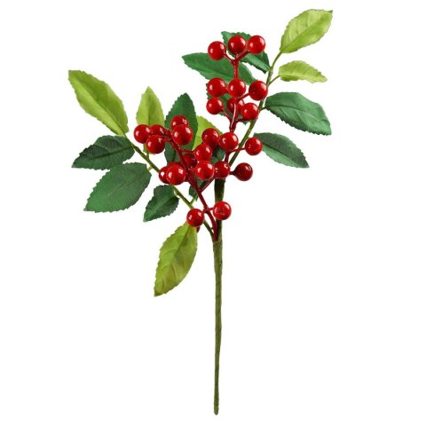 Ozdoba świąteczna Zimowa gałązka z jagodami Arpex (VB7139)