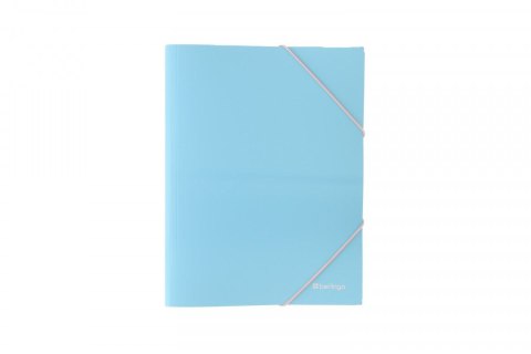 Teczka plastikowa na gumkę A4 niebieski Berlingo (352606)