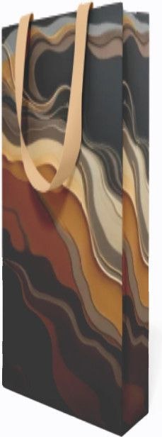 Torba prezentowa butelkowa [mm:] 120x80x 370 Anna Style (TP6 260)