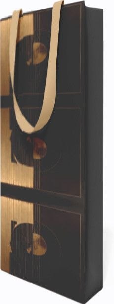 Torba prezentowa butelkowa [mm:] 120x80x 370 Anna Style (TP6 261)