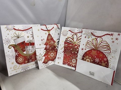 Torba prezentowa świąteczna [mm:] 320x260x 100 Adar (625204)