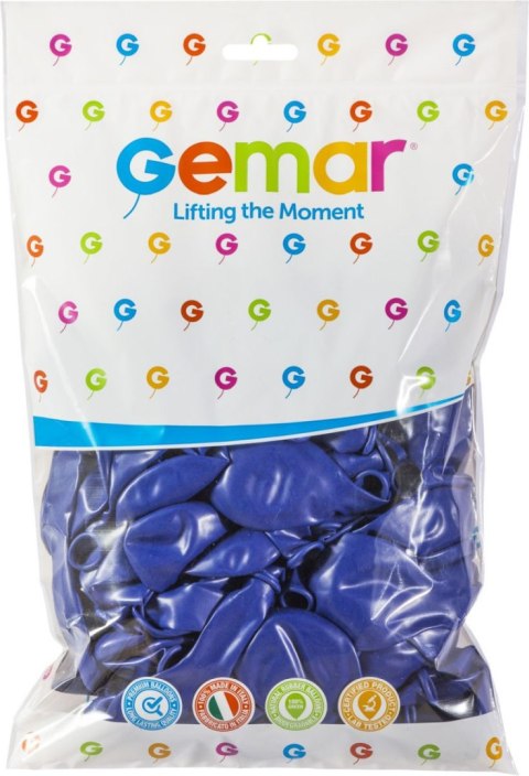 Balon gumowy pastelowy 100 szt 12cal Godan (G110/06)