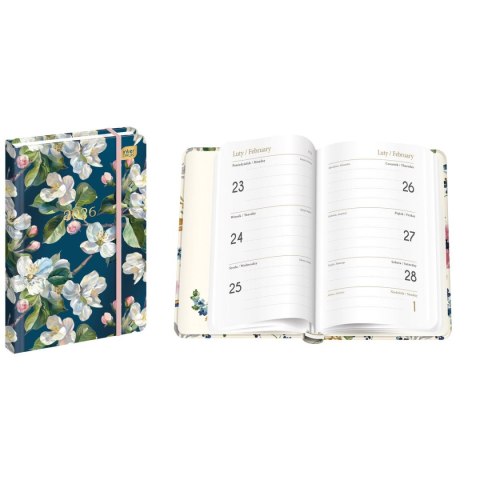 Kalendarz książkowy (terminarz) MET SPRING A6 Interdruk (192 strony)