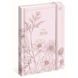 Kalendarz książkowy (terminarz) METAL. Wildflowers B5 Interdruk (192 strony)