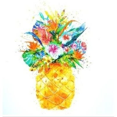 Kartka składana KARNET KW HS Ananas kw Henry (5907465664479)