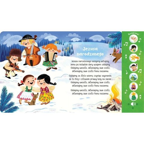 Książka dla dzieci Kolędy dla dzieci. Słuchaj i śpiewaj! Aksjomat