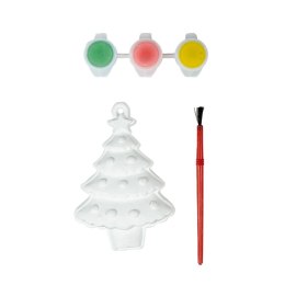 Ozdoba świąteczna Figurka do malowania - choinka Arpex (BN5975)