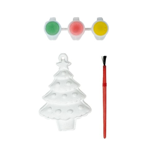 Ozdoba świąteczna Figurka do malowania - choinka Arpex (BN5975)