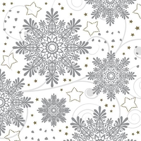 Serwetki BN biała papier [mm:] 330x330 Paw (TL648000)