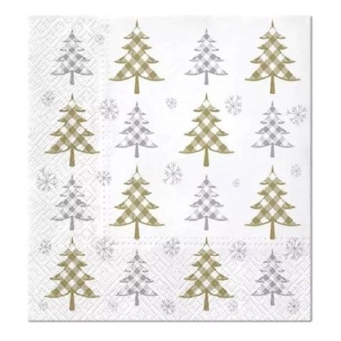 Serwetki Lunch BN mix papier [mm:] 330x330 Paw (SDL233198)