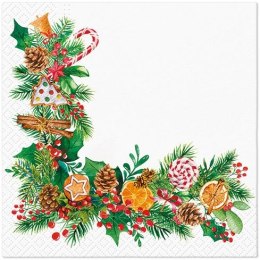 Serwetki Lunch mix bibuła [mm:] 330x330 Paw (SDL238000)