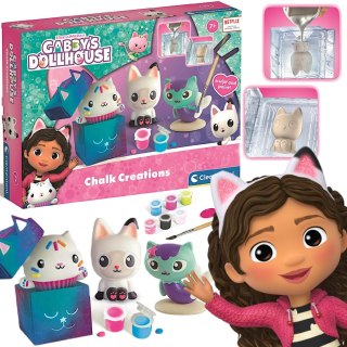 Zestaw kreatywny dla dzieci Koci Domek Gabi Figurki DIY Przyjaciele Clementoni (50885)