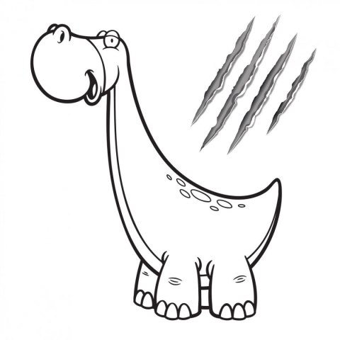 Kolorowanka Dino świat