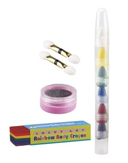 Kredki do malowania twarzy segmentowe 6 kol. Titanum