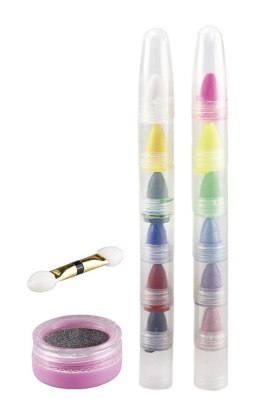 Kredki do malowania twarzy segmentowe mix 12 kol. Titanum