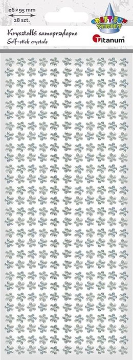 Kryształki Craft-Fun Series 308 szt białe Titanum (19TZ0308-5)