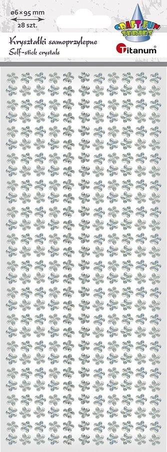 Kryształki Craft-Fun Series 308 szt białe Titanum (19TZ0308-5)