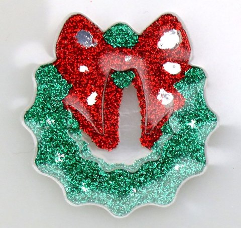 Kryształki Craft-Fun Series Wianki bożonarodzeniowe czerwono-zielony Titanum (DIY-CH-12(106))