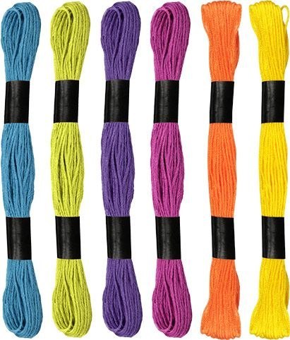 Mulina Craft-Fun Series jaskrawa 6 kol. Titanum