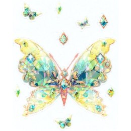 Naklejka (nalepka) Craft-Fun Sereis Motyle foliowe Titanum (25MD008)