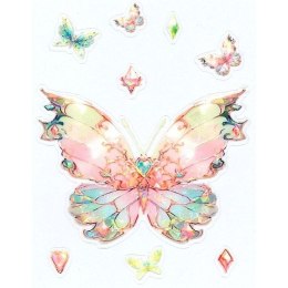 Naklejka (nalepka) Craft-Fun Series Motyle foliowe Titanum (25MD005)
