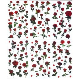 Naklejka (nalepka) Craft-Fun Series Róże foliowe Titanum (25MD002)