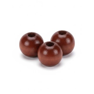 Ozdoba drewniana Craft-Fun Series Korale drewniane w kolorze ciemnobrązowym Titanum (25KBZ002)