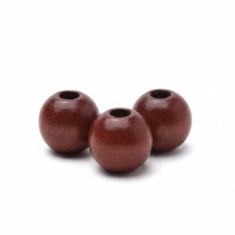 Ozdoba drewniana Craft-Fun Series Korale drewniane w kolorze ciemnobrązowym Titanum (25KBZ003)