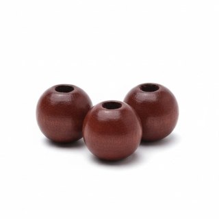 Ozdoba drewniana Craft-Fun Series Korale drewniane w kolorze ciemnobrązowym Titanum (25KBZ003)