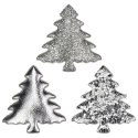 Ozdoba materiałowa Craft-Fun Series Srebrne choinki Titanum (BJ25042704)
