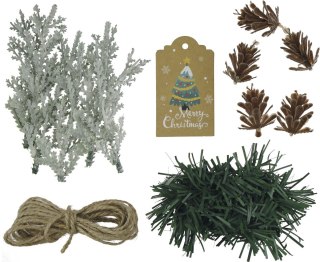 Ozdoba świąteczna Craft-Fun Series Zestaw do dekoracji prezentu Titanum (25YX0514-8)