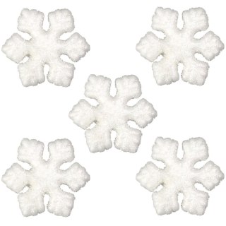 Ozdoba świąteczna Craft-Fun Series styropianowe płatki śniegu Titanum (25YX0514-3)